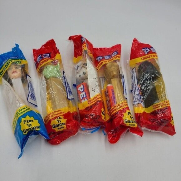 Vintage Lot of 5 STAR WARS PEZ DISPENSERS Vader C3PO Stormtrooper Princess Leia - Picture 1 of 8